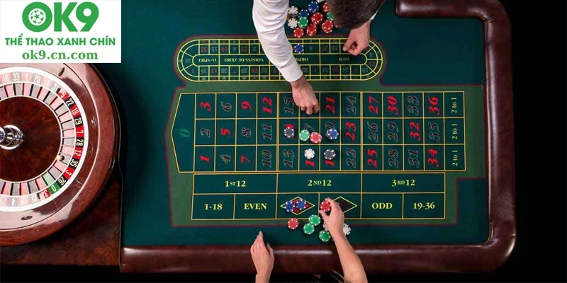 Một số kiểu cược thường thấy trong luật của trò Roulette Online